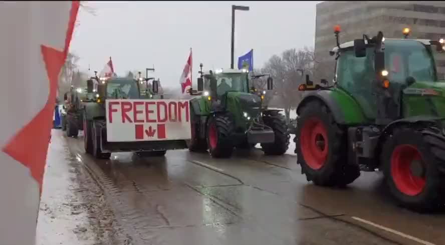 Convoy for freedom hits Alberta, all major cities hit by freedom protesters