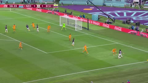 Gakpo and Valencia strike Netherlands v Ecuador FIFA World Cup Qatar 2022