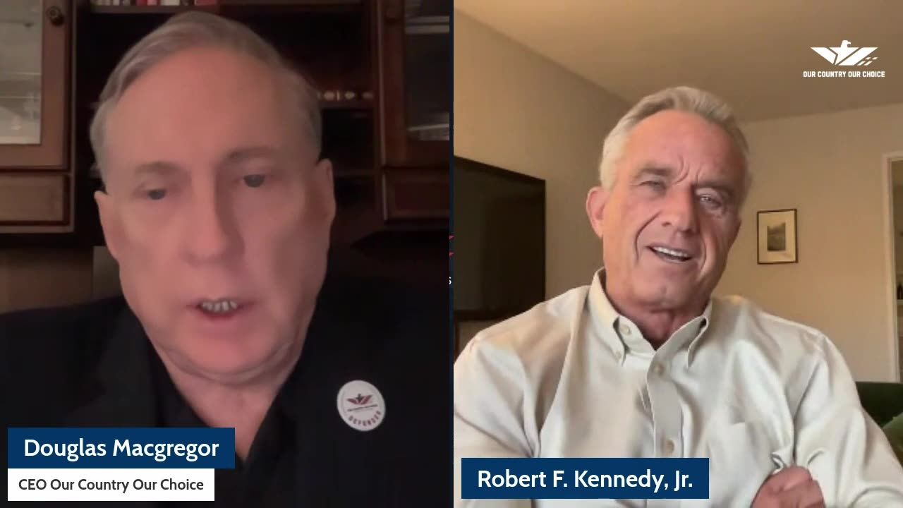 Full Interview Douglas Macgregor with Robert F. Kennedy Jr.