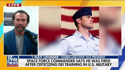 Space Force commander says he was fired after criticizing DEI training in US military