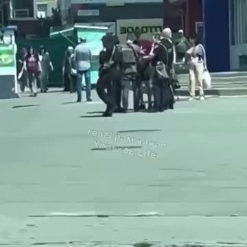 Lovení ukrajinských rekrutů v Charkově