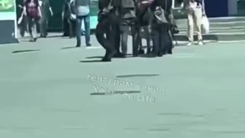 Lovení ukrajinských rekrutů v Charkově