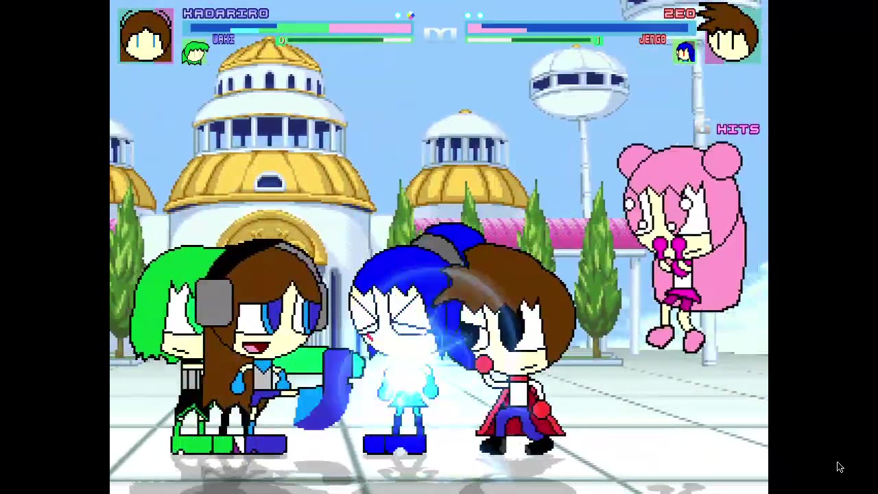 MUGEN: Team Kadariro vs Team Zeo