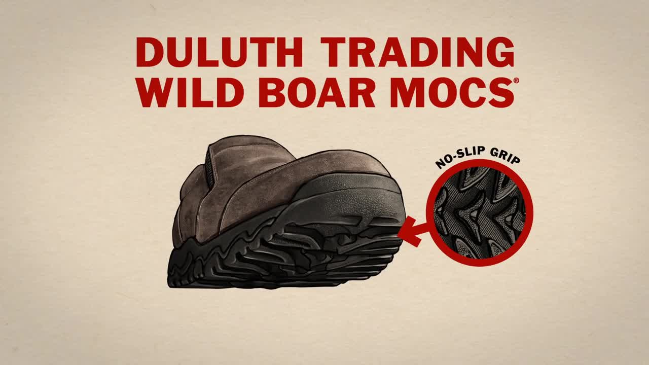 Duluth Trading TV Commercial Wild Boar Mocs