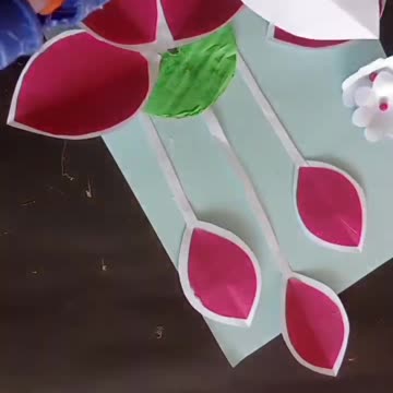 Beautiful Paper Wall Mate / Paper Craft For Home Decoration