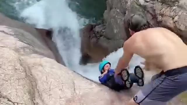 It looks dangerous but fun at the same time!