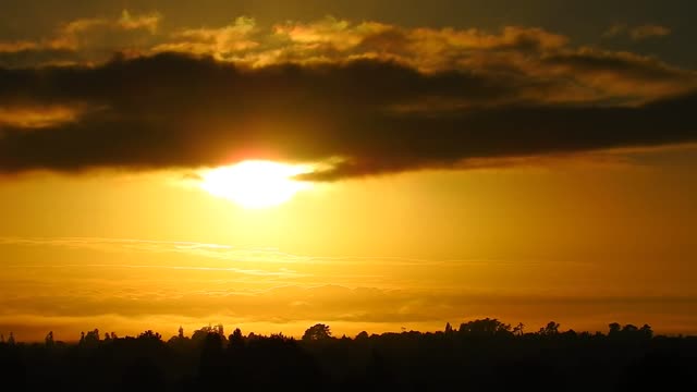 Beautiful Sunrise Time lapse | Unedited | No Copyright Video | Hamilton, New Zealand