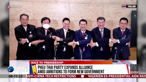 Pheu Thai party expands alliance amid ambitions to form new government