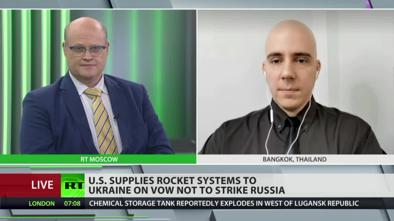 Brian Berletic on US sending HIMARS rocket launchers to Ukraine (via RT)