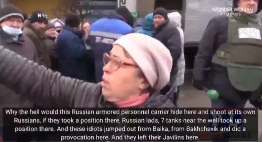 Ukraine - People Explaining Who Is Shelling Them