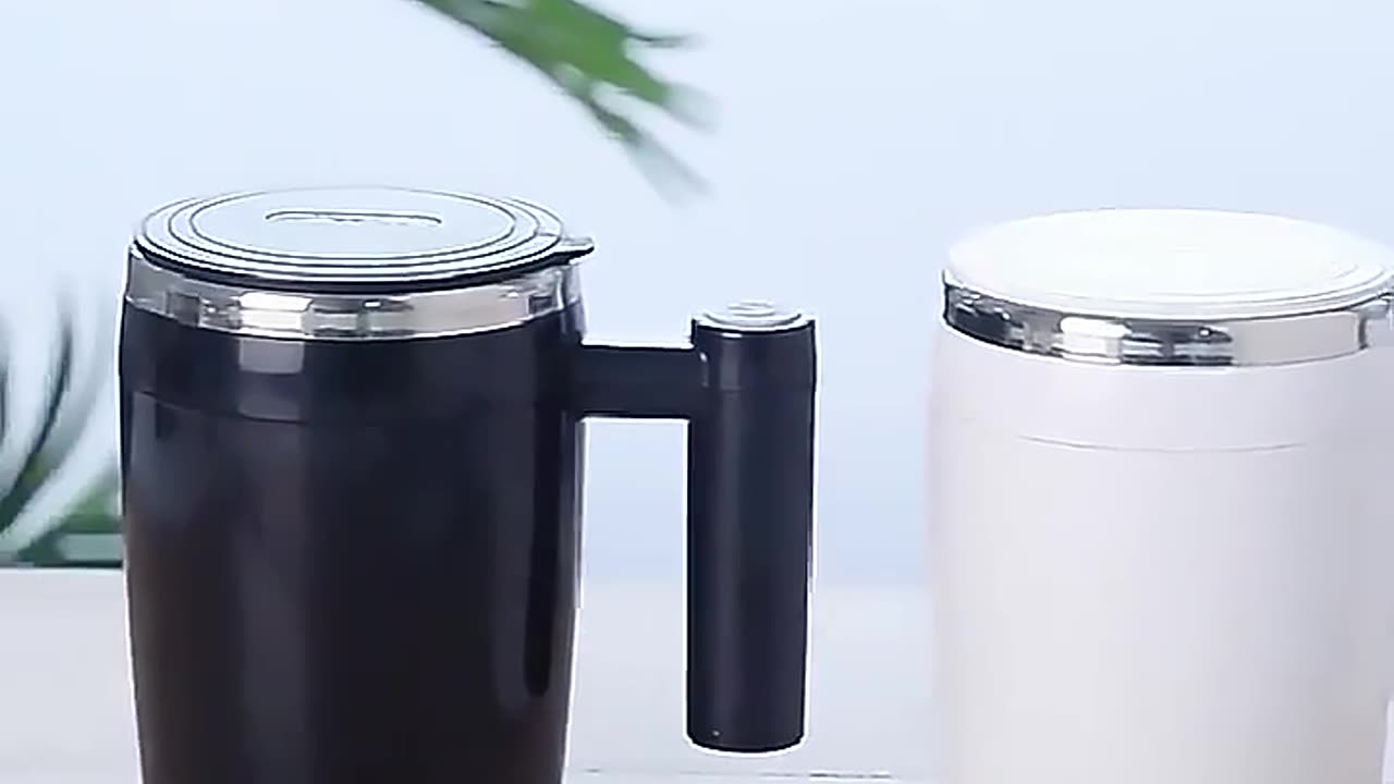 Automatic Stirring Cup Magnetic Cup 304 Stainless Steel Intelligent Coffee