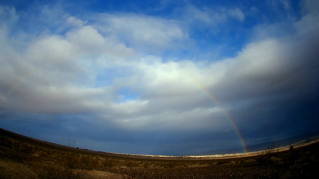 Amazing Desert Rainbow