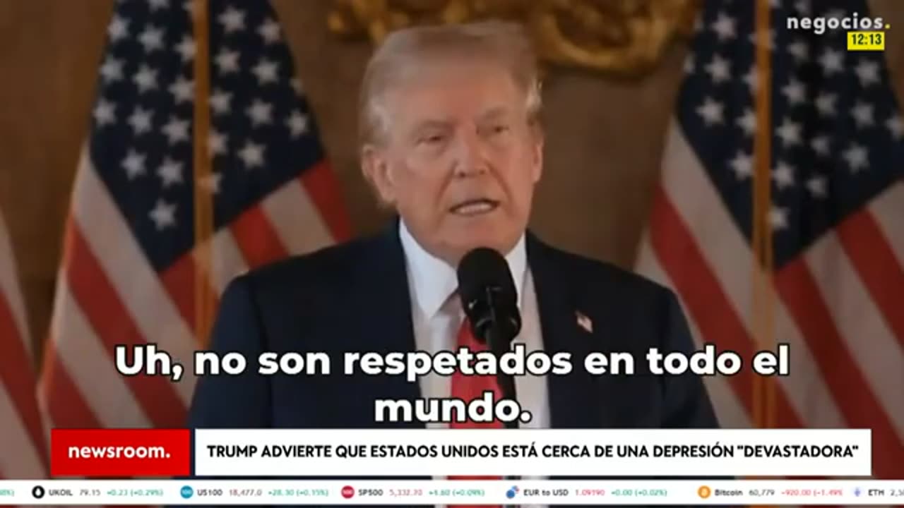 Advertencia Trump