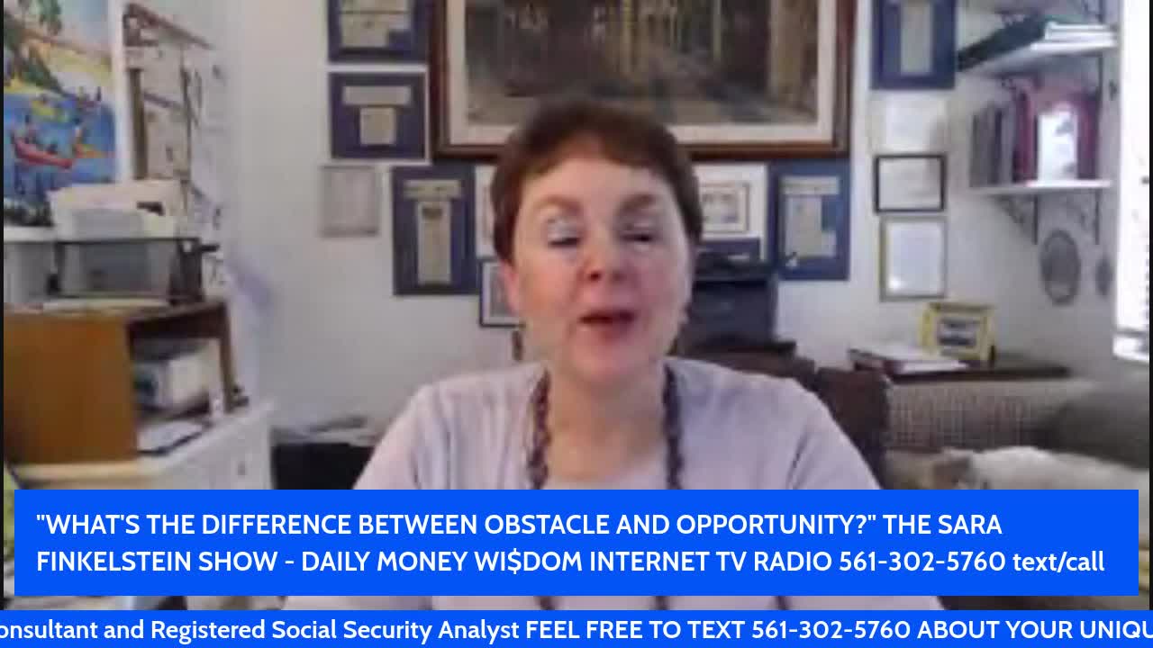 What's The Difference Between An Obstacle and An Opportunity?