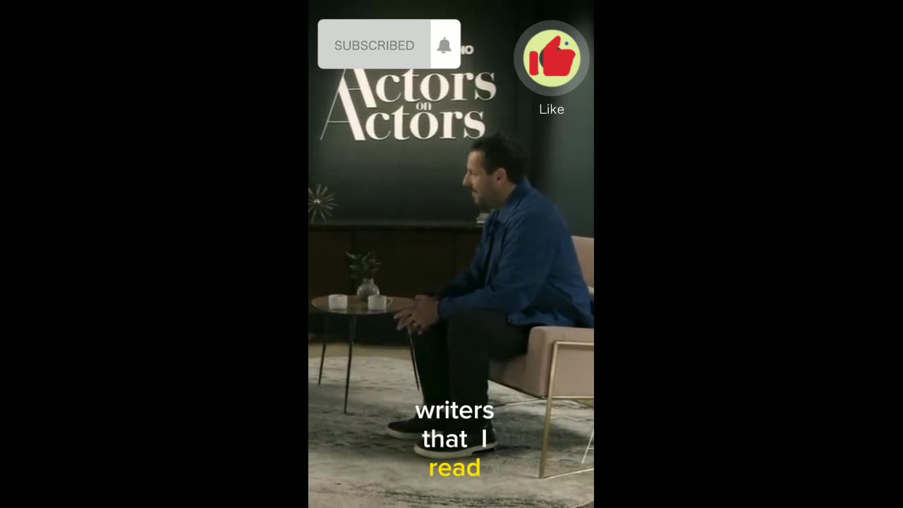 Actor on actors interview