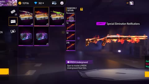Free fire gun creat opppnig