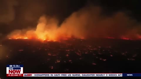 Maui fire burns as death toll climbs, over 1,000 acres scorched _ LiveNOW from FOX