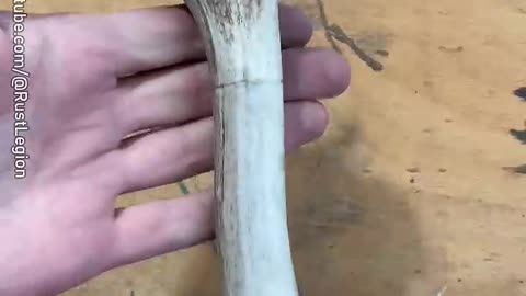 Making brass sickle for herbs