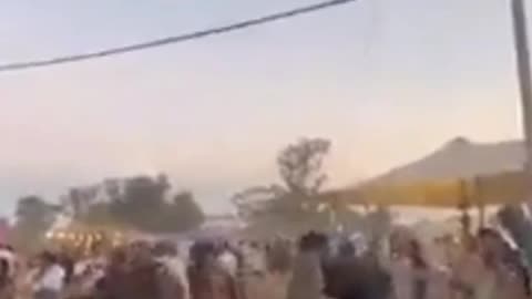 Hamas militants paradropped into Israel attacking an outdoor rave