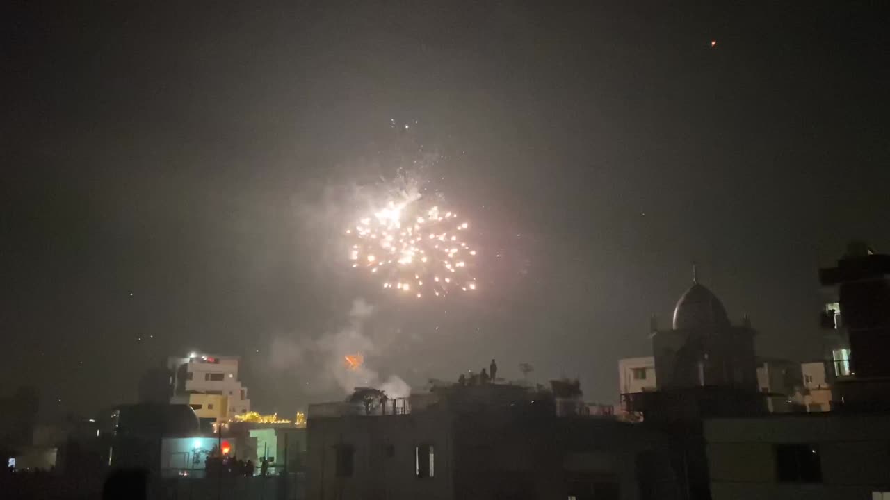 31st night firework