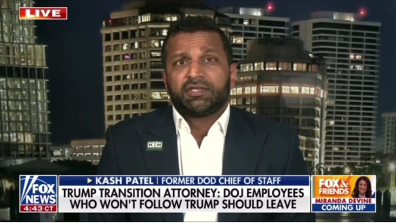 Kash Patel on the judge to rule on Trump‘s New York convictions