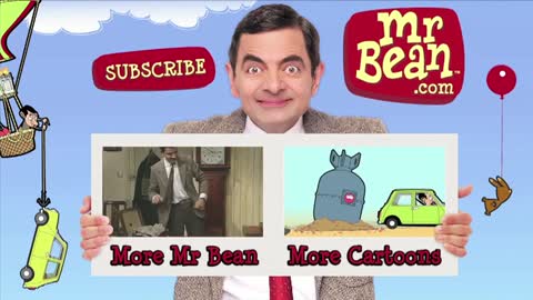 Animated cartoon mr bean