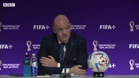 The FIFA president answers whether the West is right or not