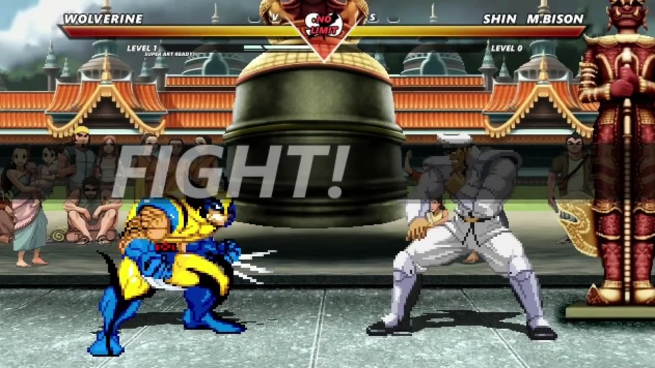 WOLVERINE vs SHIN BISON - (Hardest AI)