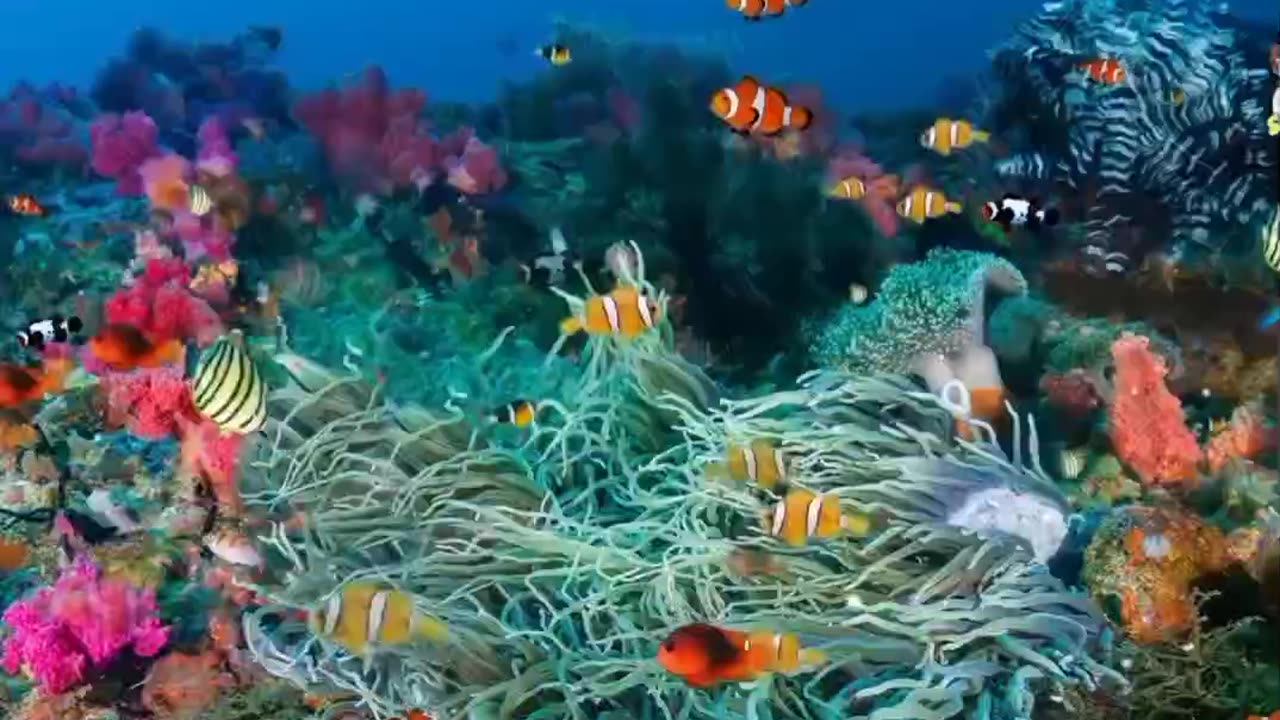 Clownfish educational video for kids