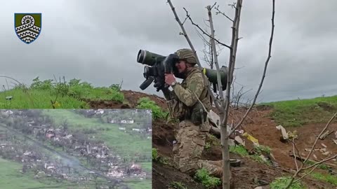 Russian Tank Smashed by Javelin Missile