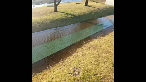 Sturts reserve river flood 2023