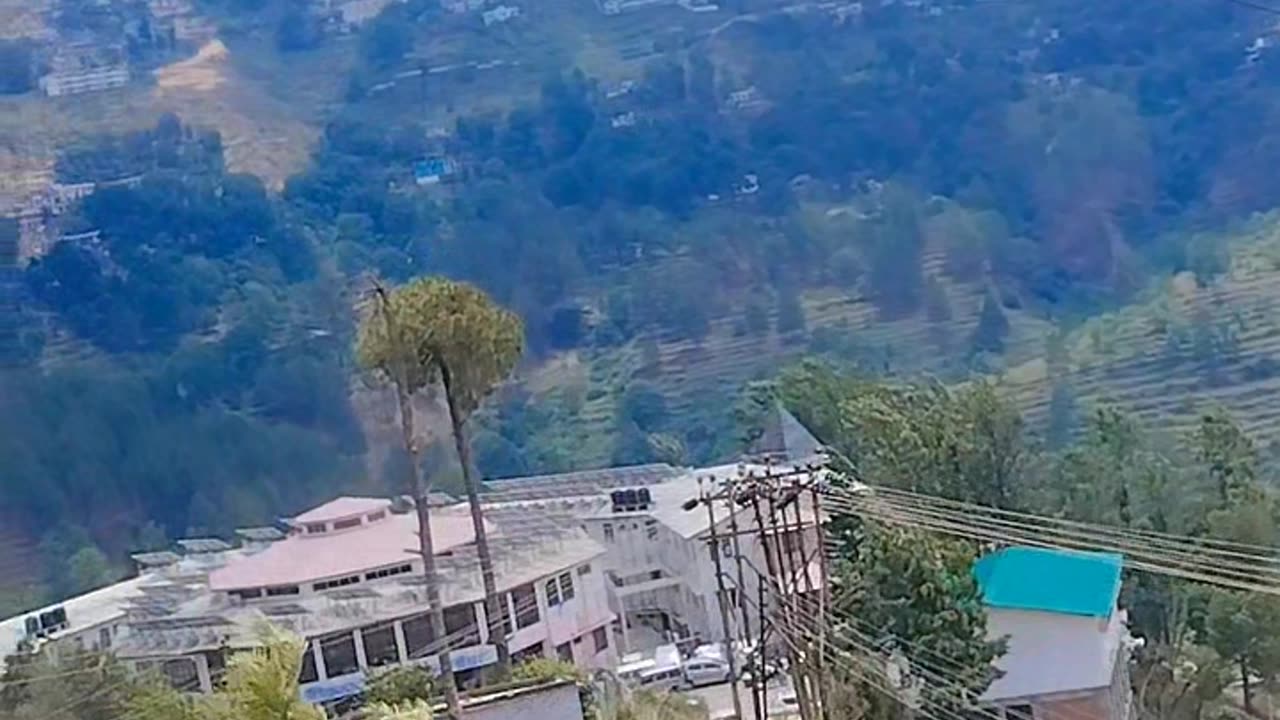 Alomra uttrakhand beautiful veiw #viral #trending