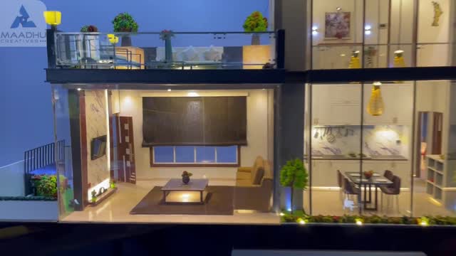 ARCHITECTURAL INTERIOR MODEL CREATED BY MAADHU CREATIVES