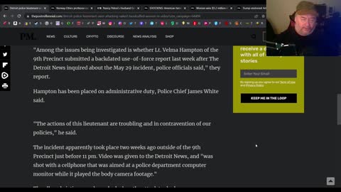 Detroit female officer assaults naked mentally ill woman