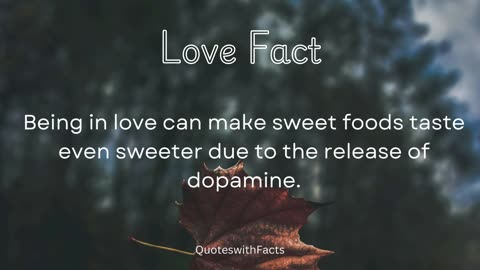 Love quotes and facts