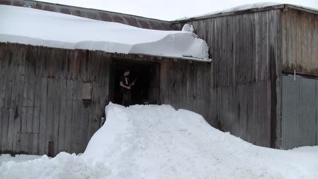 This Might Be The Best Way To Clean Snow Off Your Roof