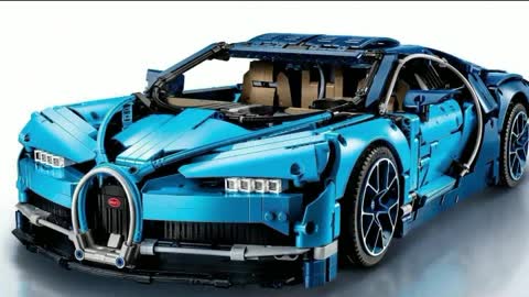 Bugatti Cat Toy||Fast Car || Model LEGO