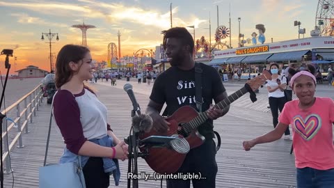 "I'll Sing, but I'm Nervous" (She nails it)