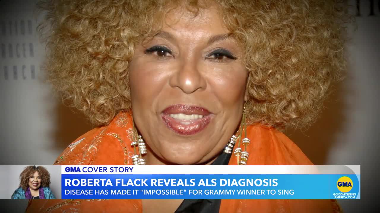 Singer Roberta Flack reveals she's unable to sing after ALS diagnosis l GMA