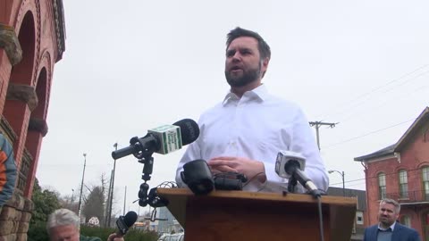 J.D. Vance Challenges The EPA Administrator To Have A Drink Of Water In East Palestine