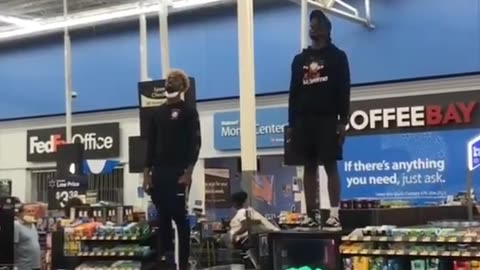 Being idiots in stores