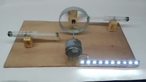 Experiment | How to make free energy with small DC motor 100% working