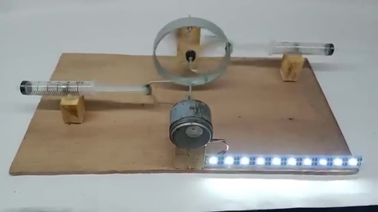 Experiment | How to make free energy with small DC motor 100% working