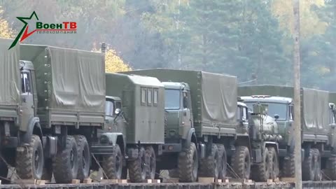 The Russian Army continues to arrive in Belarus to strengthen the military grouping there