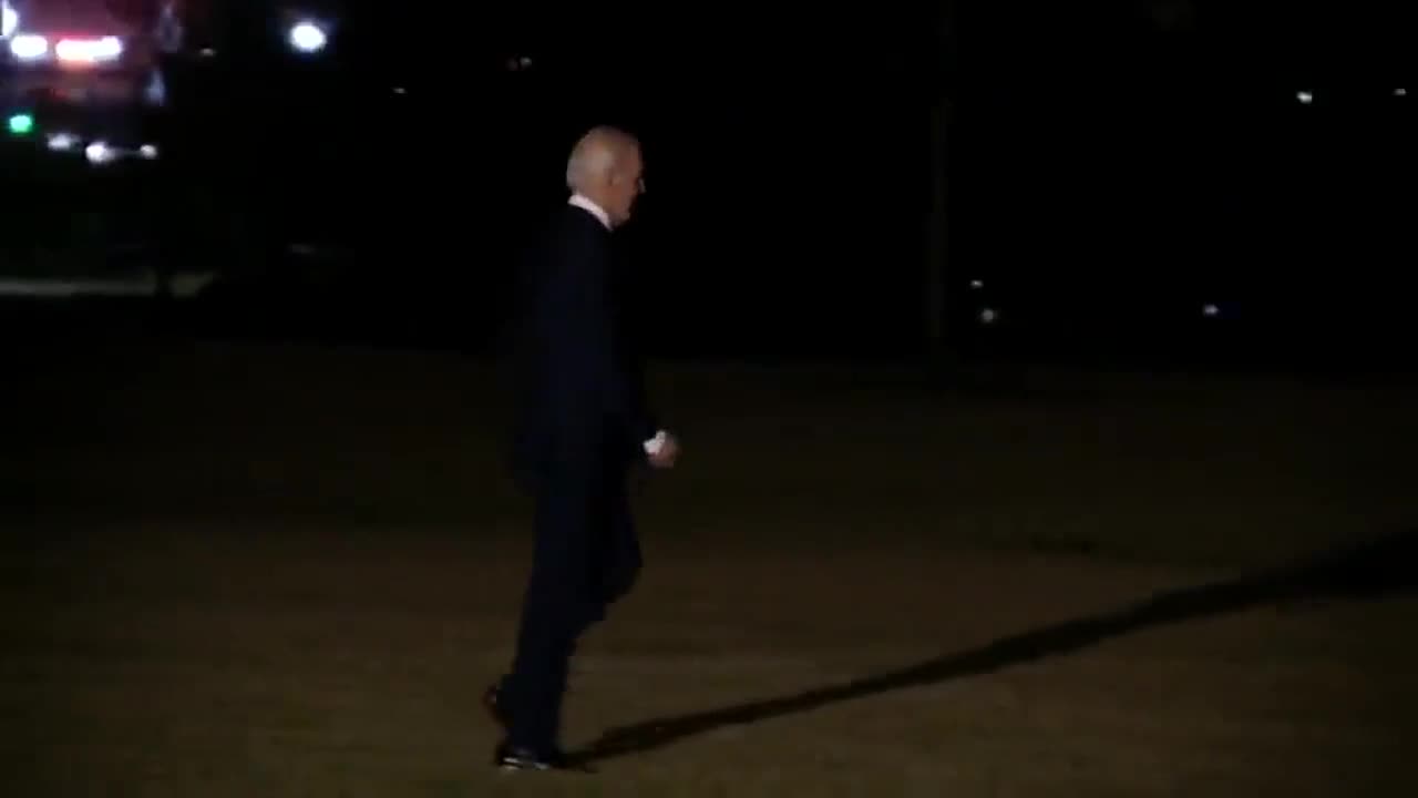 Biden Makes a Run for It As Reporters Start Shouting Questions