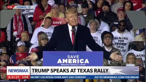 Donald Trump Highlights at the Rally in Texas