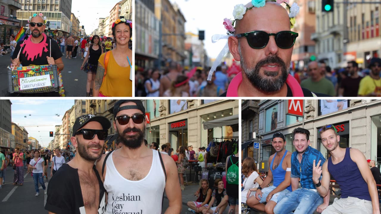 Milan, Milano Italy Gay LGBTQIA + Pride 2016 Photo book 5.