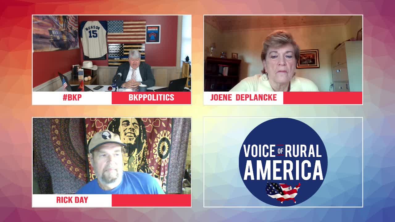 Joene DePlancke & Rick Day Have Spirited Debate on Current Political News