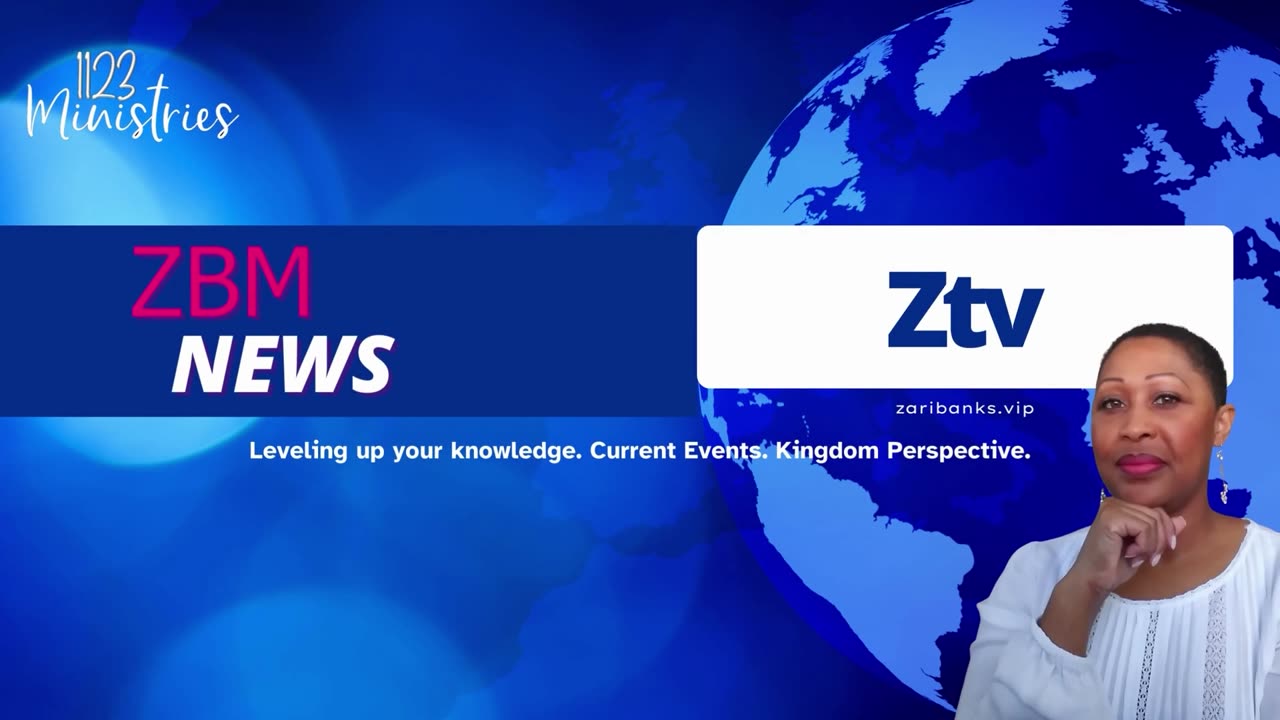 S1E5 ZBM News Nov. 17, 2023 | Dr. Zari Banks | 1123 Ministries