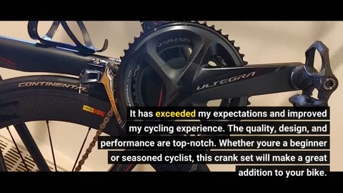 Honest Comments: SHIMANO Ultegra R8000 Standard Crank Set - 53x39T